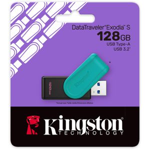 Produktbild für USB-Stick Kingston DataTraveler Exodia S, 128 GB