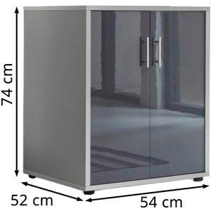 Produktbild für Aktenschrank BMG-Möbel Office Edition, aus Holz