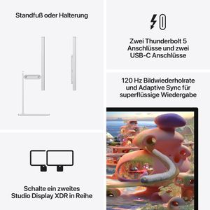 Produktbild für Monitor Apple Studio Display XDR MFEL4FD, 27 Zoll