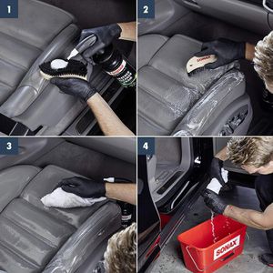 Produktbild für Lederreiniger Sonax Profiline, Schaum, Flasche