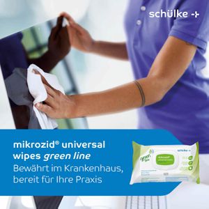 Produktbild für Desinfektionstücher Schülke mikrozid universal green line