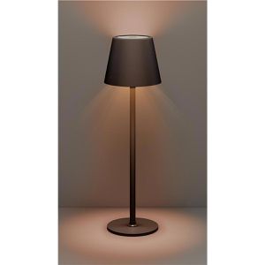 Produktbild für Tischlampe Goobay 77673, schwarz, LED, warmweiß