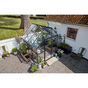 Produktbild für Gewächshaus Halls Qube+ 88, 6,6 m² Fläche