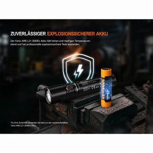 Produktbild für Taschenlampe Fenix WF30RE, LED, aufladbar