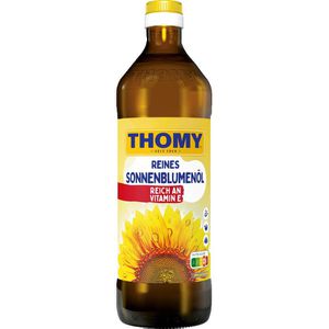 Thomy Sonnenblumenöl Reines Sonnenblumenöl, hocherhitzbar, 0,75 Liter