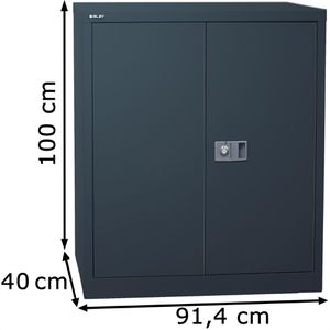 Produktbild für Aktenschrank Bisley E402A01, aus Metall