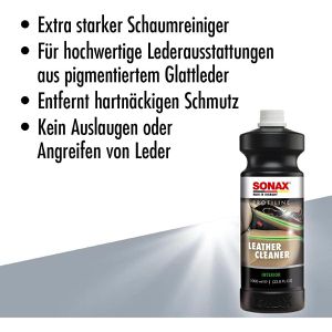 Produktbild für Lederreiniger Sonax Profiline, Schaum, Flasche