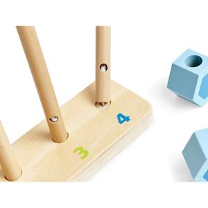 Produktbild für Lernspielzeug Hape E0504, Zähl- und Steckspiel