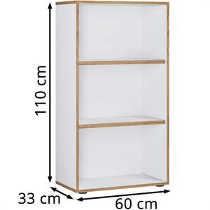 Produktbild für Aktenregal VCM Salia 920716, aus Holz