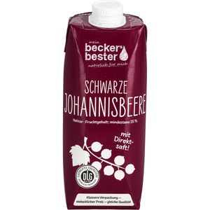 Produktbild für Saft Beckers Bester, schwarzer Johannisbeer-Nektar