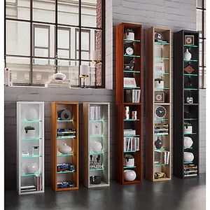 Produktbild für CD-Regal VCM Rasato XL, 917227, honig eiche