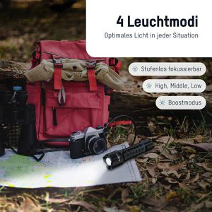 Produktbild für Taschenlampe Ansmann Survival TS3000RF, LED, aufladbar