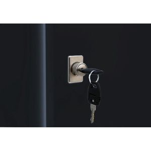 Produktbild für Schiebetürenschrank Lüllmann 550159, Metall