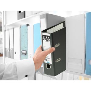 Produktbild für Ordner Elba 10597 SW, rado plast, PP, A5 hoch