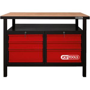Produktbild für Werkbank KS-Tools 865.0004, rot