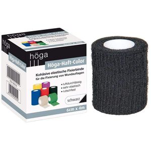 Fixierbinden Höga Haft Color, schwarz