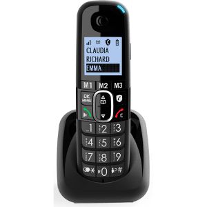 Produktbild für Telefon Amplicomms BigTel 1580 Combo, schwarz