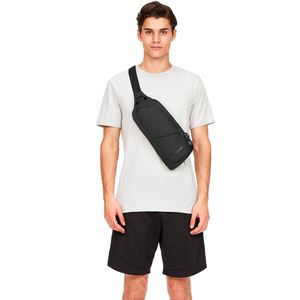 Produktbild für Umhängetasche Pacsafe Vibe 150, aus recyceltem PET, schwarz