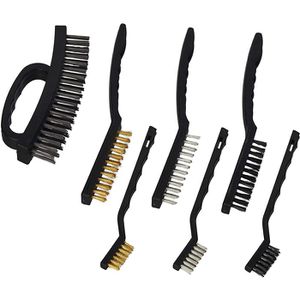 Drahtbürste Relaxdays 7-teiliges Set