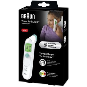 Produktbild für Fieberthermometer Braun TempleSwipe BST200WE