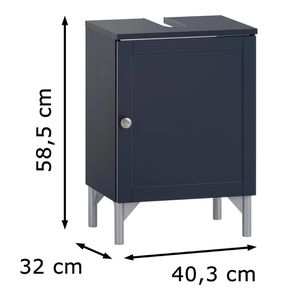 Produktbild für Waschbeckenunterschrank Schildmeyer Jesper 155348, stehend