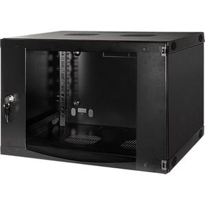 Produktbild für Netzwerkschrank LogiLink Single Section, W06F64B, 19 Zoll