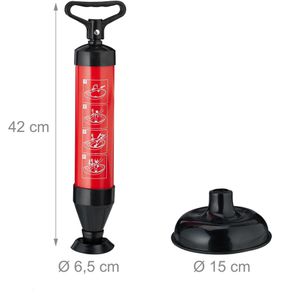 Produktbild für Abflusspumpe Relaxdays Abflussreiniger Pumpe