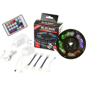 Produktbild für LED-Streifen Blulaxa 49143, dimmbar, weiß + RGB