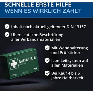 Produktbild für Verbandskasten Flexeo 1158, DIN 13157