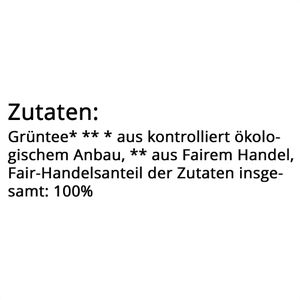 Produktbild für Tee GEPA Darjeeling Grüntee, BIO