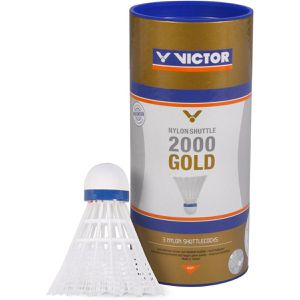 Badminton-Bälle VICTOR Nylon Shuttle 2000 Gold