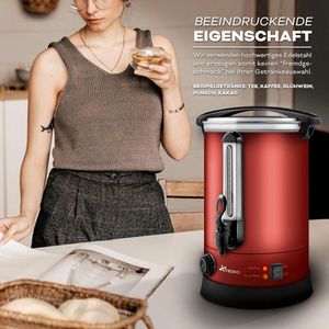 Produktbild für Heißwasserspender Tresko 1385-008, einstellbar 30°C - 110°C