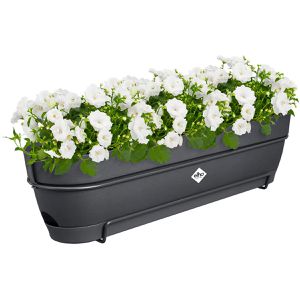 Produktbild für Blumenkasten elho Vibia Campana Allin1 70, anthrazit