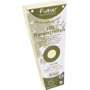 Produktbild für Trennstreifen Exacompta 13575E Forever, Trapez