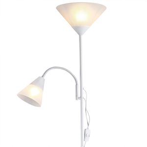 Produktbild für Stehlampe Monzana Alissa, weiß, 175 cm