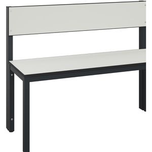 Produktbild für Umkleidebank CP-Möbel 8060-300, Sitzfläche Holz, 100 cm