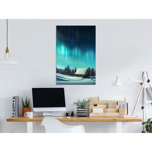 Produktbild für Wandbild Artgeist Winternacht