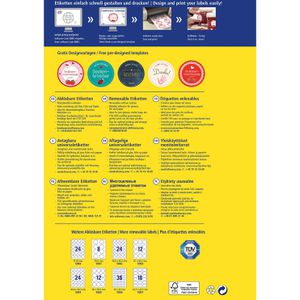 Produktbild für Universaletiketten Zweckform 5081, weiß