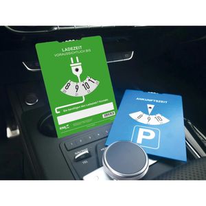 Produktbild für Parkscheibe RNK 3118-1, aus Karton, manuell