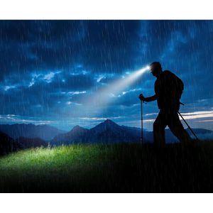 Produktbild für Stirnlampe Lepro LED, wiederaufladbar