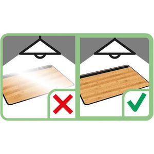 Produktbild für Schreibunterlage cep 1008005301, schwarz/bambus