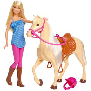 Produktbild für Puppe Barbie Pferd und Puppe, ab 3 Jahre