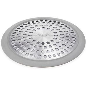 Produktbild für Abflusssieb OXO aus Edelstahl und Silikon, Ø 7 cm