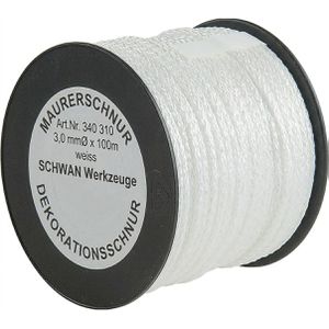 Maurerschnur Schwan 340310, weiß