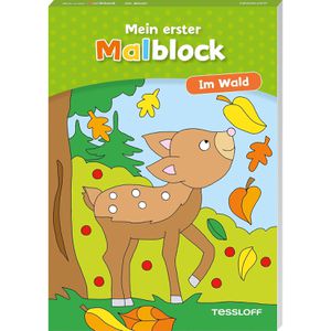 Malbuch Tessloff Mein erster Malblock, Im Wald