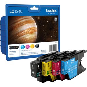 Produktbild für Tinte Brother LC-1240VAL Value Pack