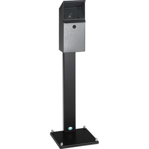 Aschenbecher VAR WH41, 12082, für Outdoor, mit Dach