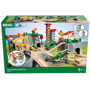 Produktbild für Spielzeugeisenbahn BRIO World Gebirgs-Frachten Set
