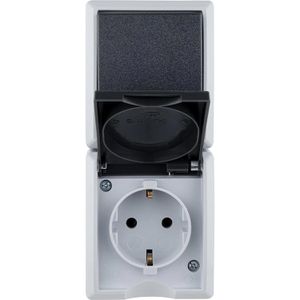 Produktbild für Steckdose REV-Ritter AquaForm, IP44, Aufputz