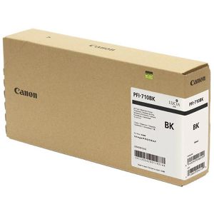 Produktbild für Tinte Canon PFI-710BK schwarz